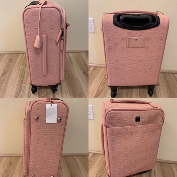 MCM Ottomar Monogrammed Leather Trolley - Picture 2 of 8